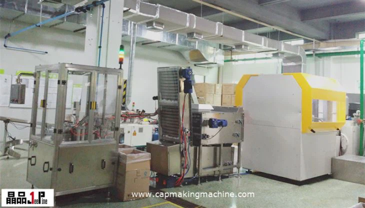 Plastic Cap Compression Moulding Machine